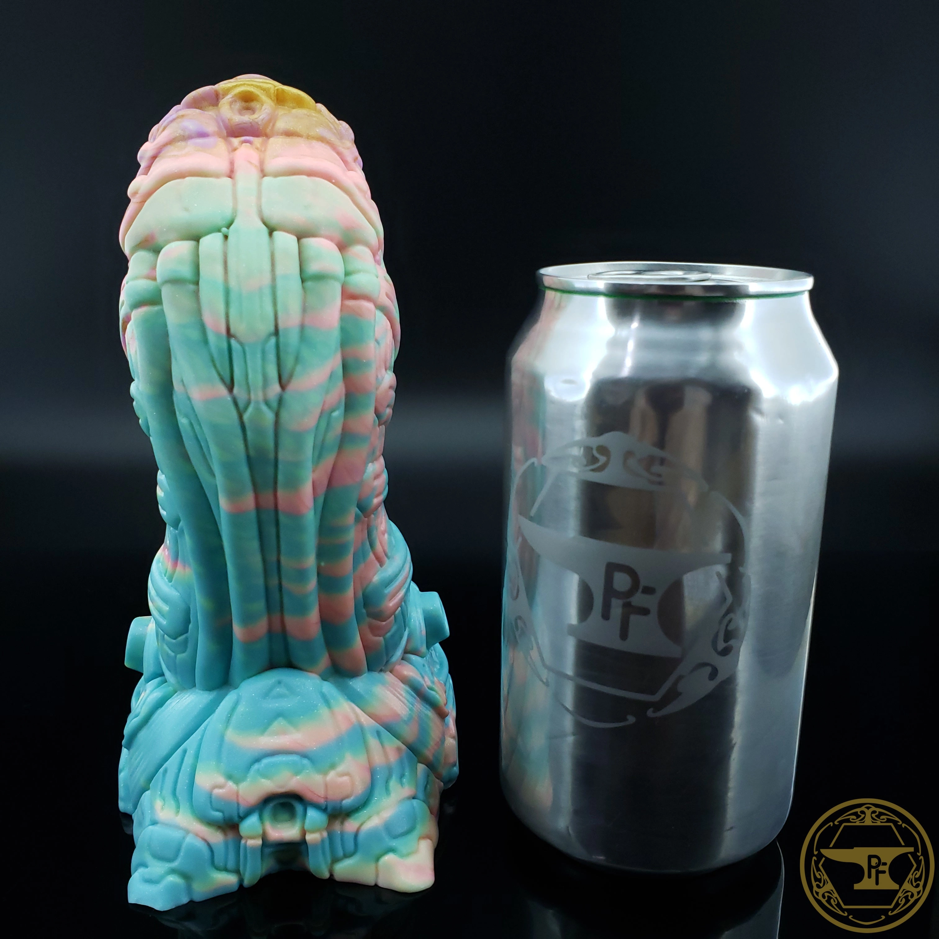 |SOLD OUT| *QIMERA FORGE by PF* Medium Sentry, Medium 00-50 Firmness, Golden Vein Pastel Rainbows, 6193