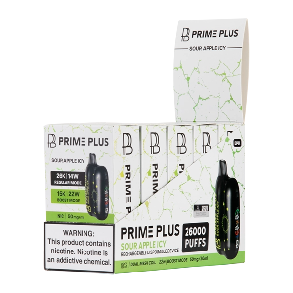 Sour Apple Icy Prime Plus 26000