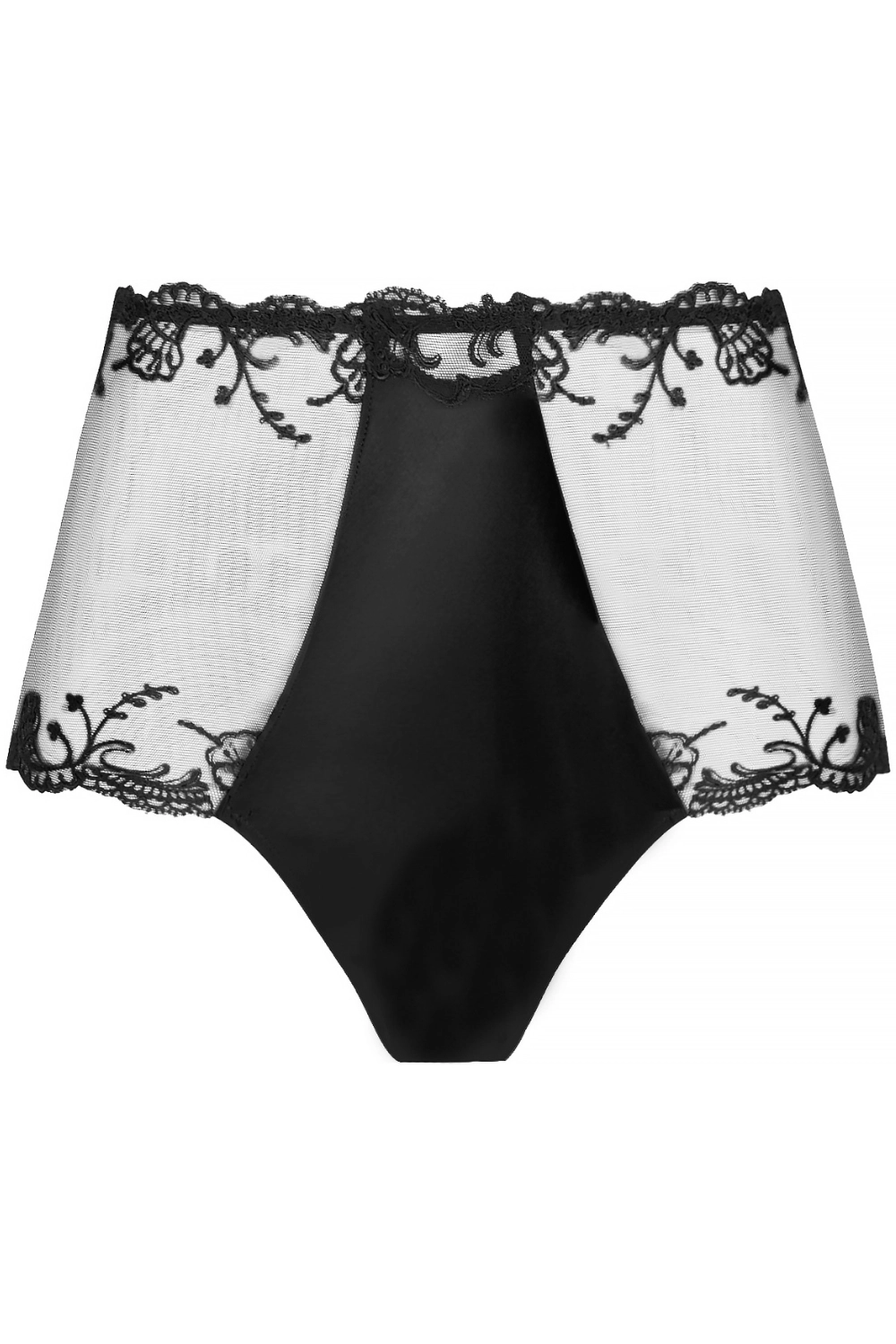 Splendeur Soie High Waist Shorty Black