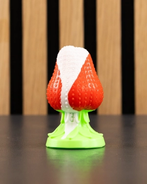 Strawberry Plug - Small, Soft Shaft/Firm Base - FLOP - delamination of drip