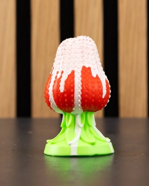 Strawberry Plug - Small, Soft Shaft/Firm Base - FLOP - Delamination