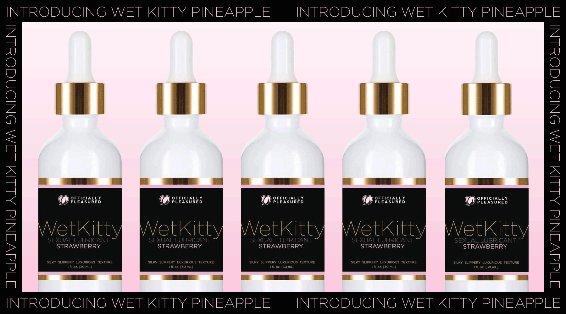 Strawberry Wet Kitty Lube (Limited edition)