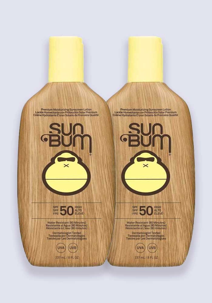 Sun Bum Original SPF 50 Sunscreen Lotion 237ml - 2 Pack Saver