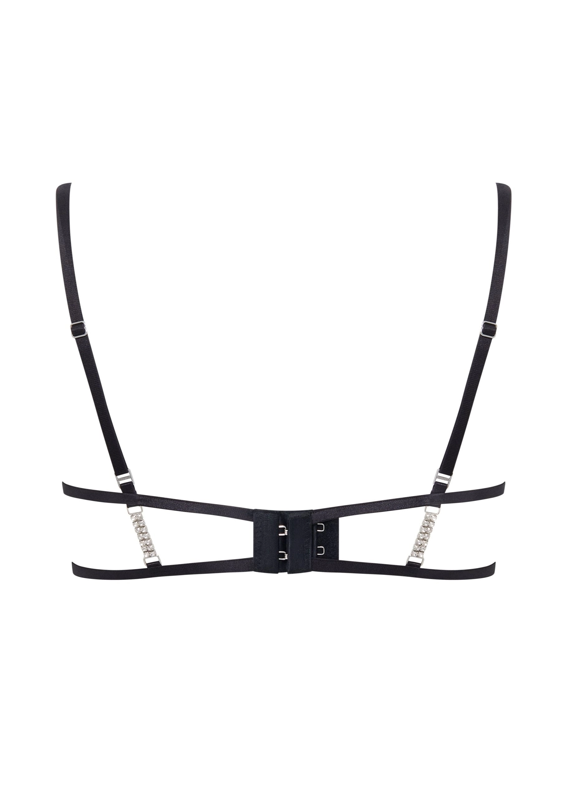 Susu Wired Bra (Black/Silver)