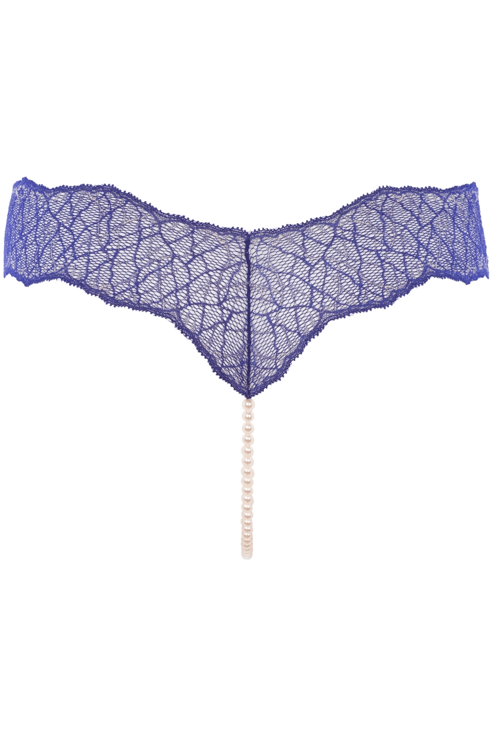Sydney Single Pearl Thong Blue