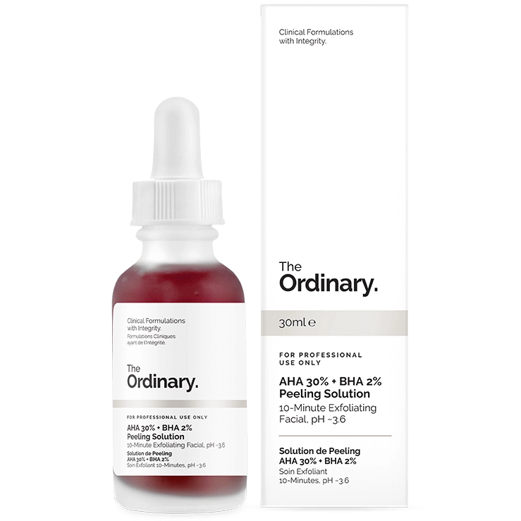 The Ordinary AHA 30%   BHA 2% Peeling Solution