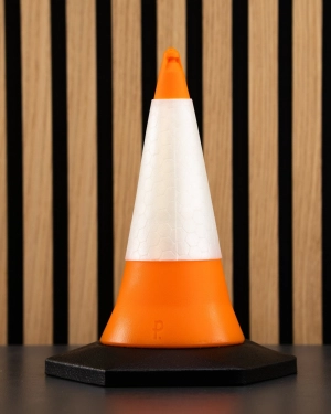 Traffic Cone - Medium, Firm with Super Super Super Soft White - FLOP