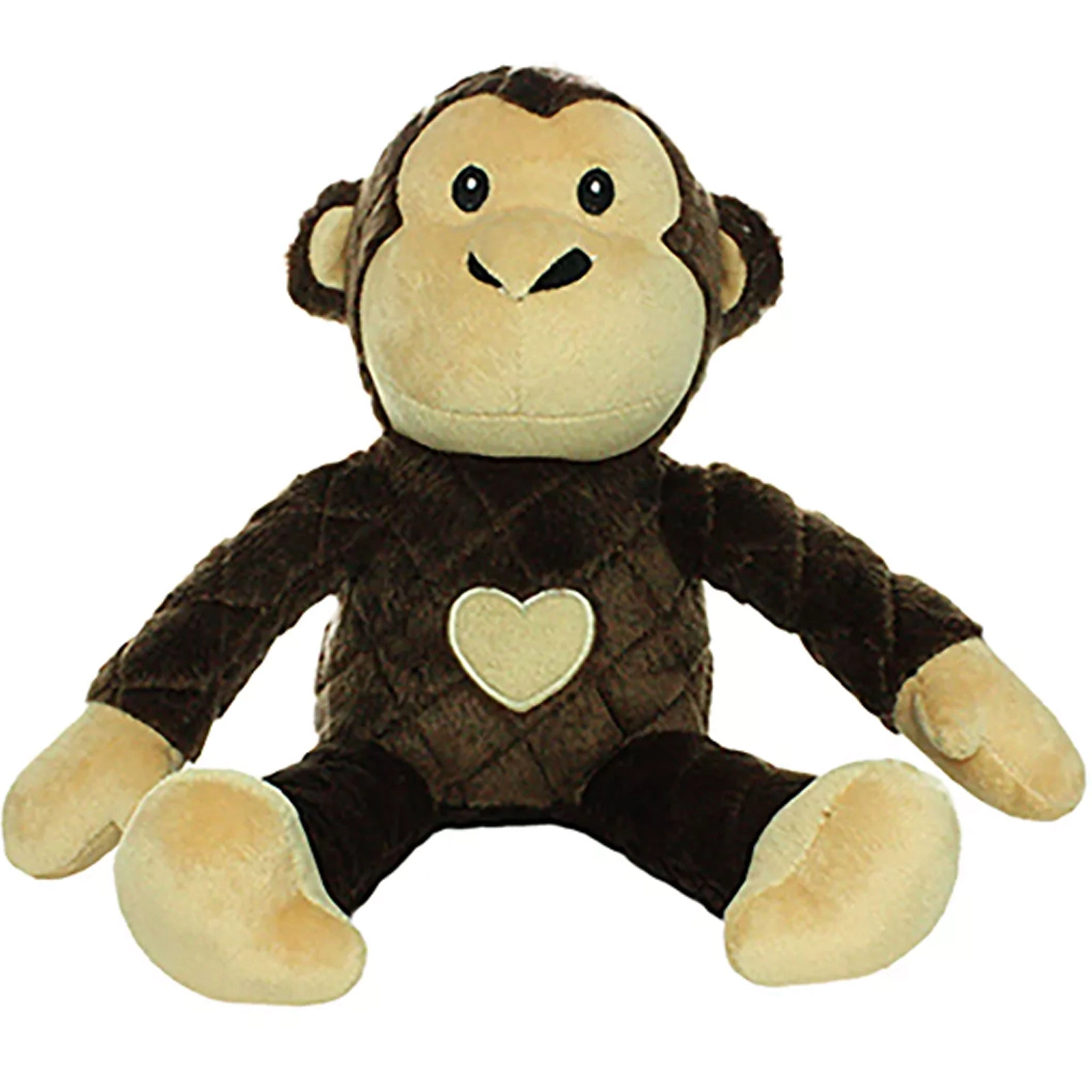 VIP Products Mighty Safari Monkey Brown Dog Toys