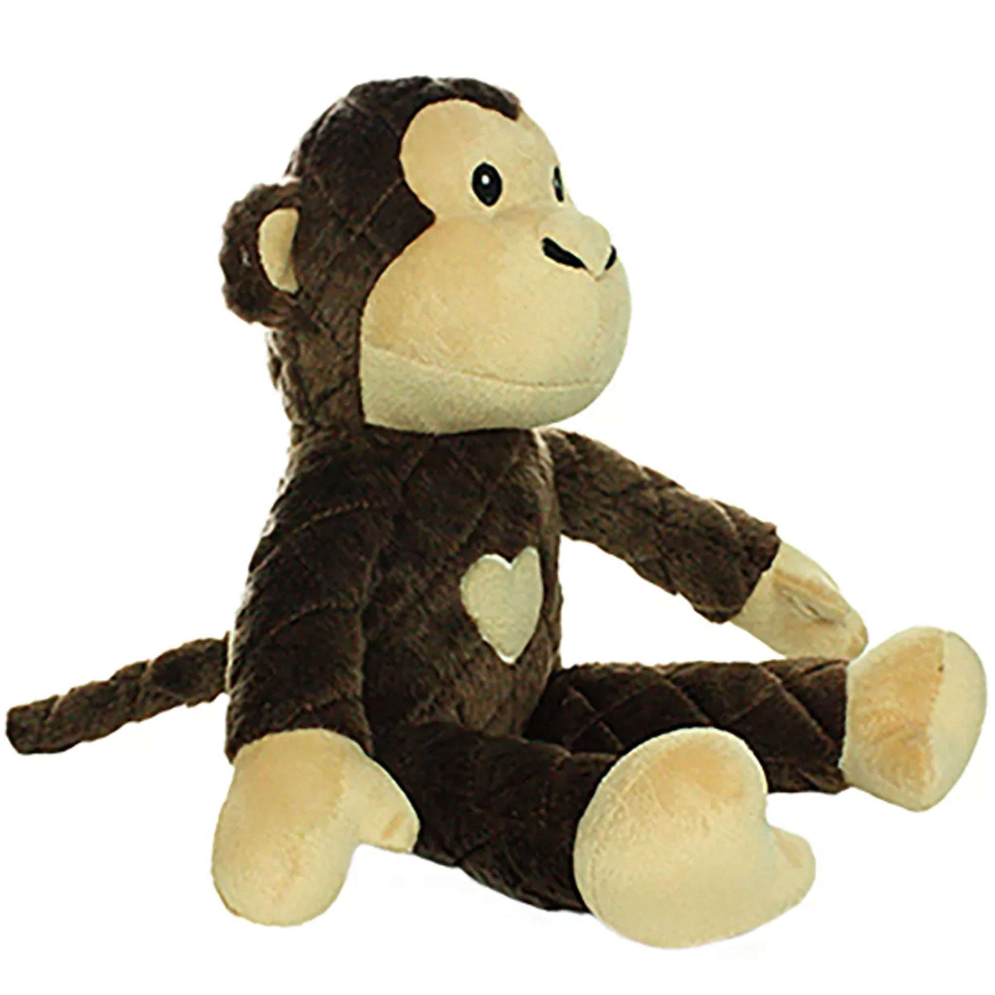VIP Products Mighty Safari Monkey Brown Dog Toys